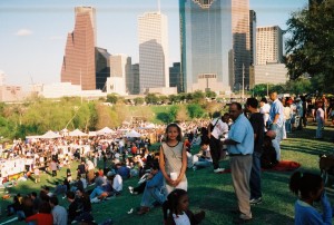 Buffalo Bayou Park, Houston 1994